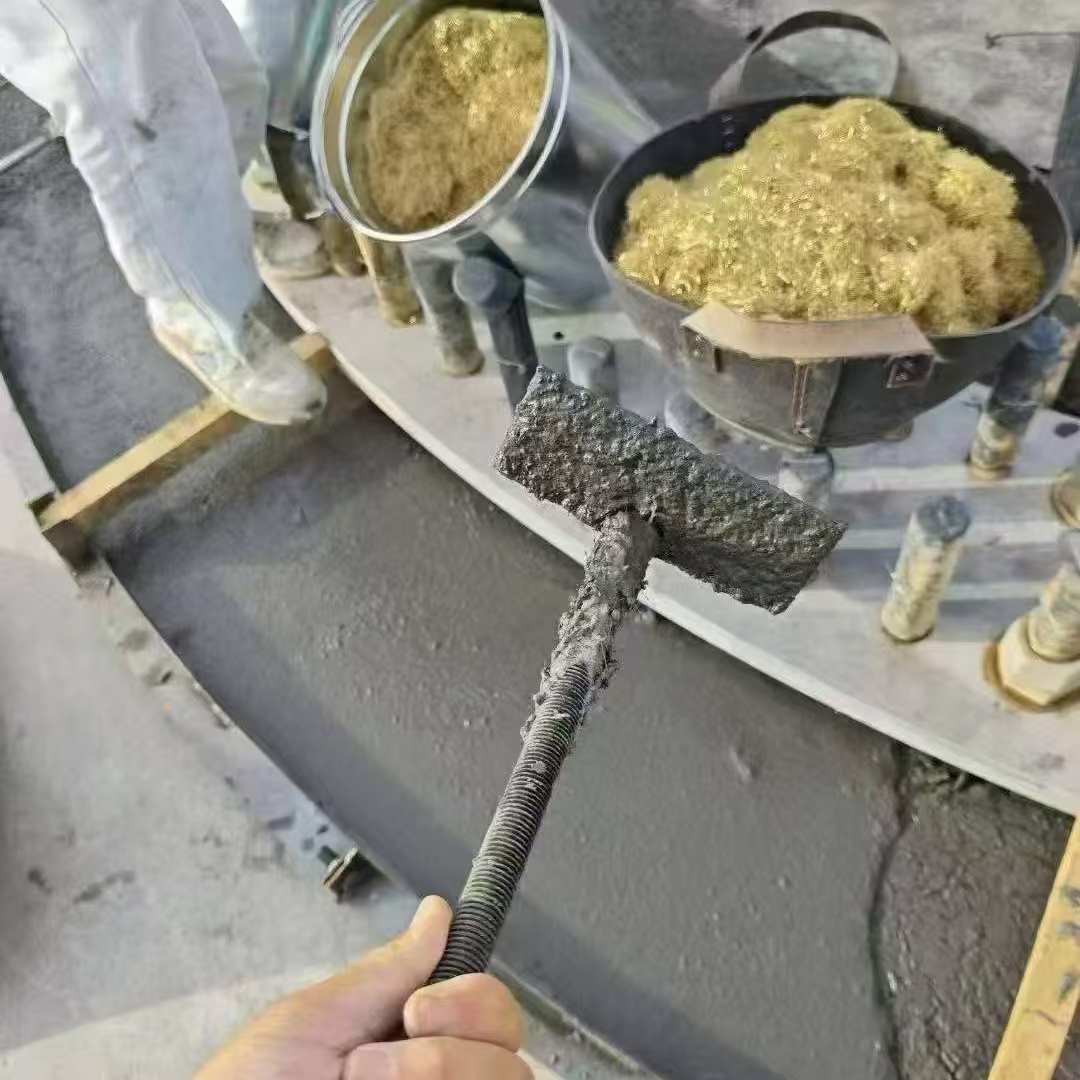 蕉岭C120钢纤维高强无收灌浆料 轧机压缩机汽轮机发电机锻压设备底座灌浆材料